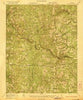 Mc Kenney Virginia Historical topographic map, 1:62500 scale, 15 X 15 Minute, Year 1921