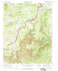 Meadows of Dan Virginia Historical topographic map, 1:24000 scale, 7.5 X 7.5 Minute, Year 1968