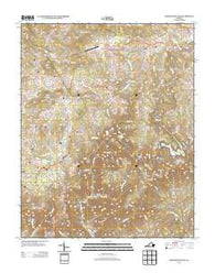 Meadows of Dan Virginia Historical topographic map, 1:24000 scale, 7.5 X 7.5 Minute, Year 2013