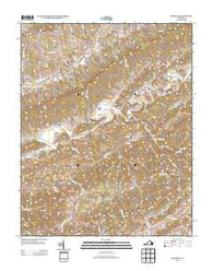 Mendota Virginia Historical topographic map, 1:24000 scale, 7.5 X 7.5 Minute, Year 2013