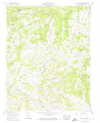 Middle Fox Creek Virginia Historical topographic map, 1:24000 scale, 7.5 X 7.5 Minute, Year 1959