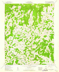 Middle Fox Creek Virginia Historical topographic map, 1:24000 scale, 7.5 X 7.5 Minute, Year 1959