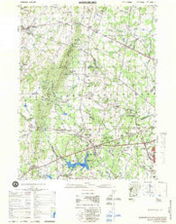 Middleburg Virginia Historical topographic map, 1:50000 scale, 15 X 15 Minute, Year 1977