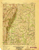 Middleburg Virginia Historical topographic map, 1:62500 scale, 15 X 15 Minute, Year 1933