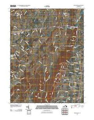 Middleburg Virginia Historical topographic map, 1:24000 scale, 7.5 X 7.5 Minute, Year 2010