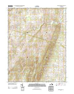 Middleburg Virginia Historical topographic map, 1:24000 scale, 7.5 X 7.5 Minute, Year 2013