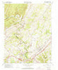 Middletown Virginia Historical topographic map, 1:24000 scale, 7.5 X 7.5 Minute, Year 1966