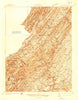 Middletown Virginia Historical topographic map, 1:48000 scale, 15 X 15 Minute, Year 1937