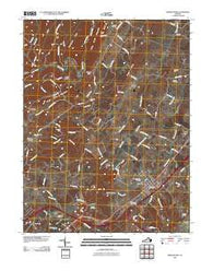 Middletown Virginia Historical topographic map, 1:24000 scale, 7.5 X 7.5 Minute, Year 2010