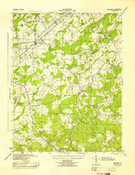 Midland Virginia Historical topographic map, 1:31680 scale, 7.5 X 7.5 Minute, Year 1944