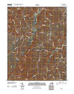 Mike Virginia Historical topographic map, 1:24000 scale, 7.5 X 7.5 Minute, Year 2010