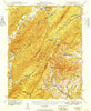 Millboro Virginia Historical topographic map, 1:62500 scale, 15 X 15 Minute, Year 1949