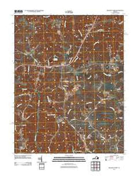 Millers Tavern Virginia Historical topographic map, 1:24000 scale, 7.5 X 7.5 Minute, Year 2011