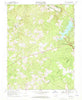 Mine Run Virginia Historical topographic map, 1:24000 scale, 7.5 X 7.5 Minute, Year 1969