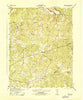 Mine Run Virginia Historical topographic map, 1:31680 scale, 7.5 X 7.5 Minute, Year 1944