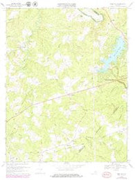 Mine Run Virginia Historical topographic map, 1:24000 scale, 7.5 X 7.5 Minute, Year 1969