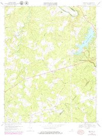 Mine Run Virginia Historical topographic map, 1:24000 scale, 7.5 X 7.5 Minute, Year 1969