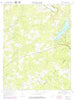 Mine Run Virginia Historical topographic map, 1:24000 scale, 7.5 X 7.5 Minute, Year 1969