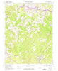 Mineral Virginia Historical topographic map, 1:24000 scale, 7.5 X 7.5 Minute, Year 1969