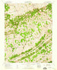 Moll Creek Virginia Historical topographic map, 1:24000 scale, 7.5 X 7.5 Minute, Year 1958