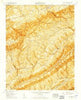 Moll Creek Virginia Historical topographic map, 1:24000 scale, 7.5 X 7.5 Minute, Year 1958