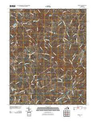 Moneta Virginia Historical topographic map, 1:24000 scale, 7.5 X 7.5 Minute, Year 2010