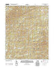Montebello Virginia Historical topographic map, 1:24000 scale, 7.5 X 7.5 Minute, Year 2013