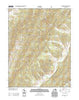 Monterey SE Virginia Historical topographic map, 1:24000 scale, 7.5 X 7.5 Minute, Year 2013