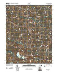 Montpelier Virginia Historical topographic map, 1:24000 scale, 7.5 X 7.5 Minute, Year 2010