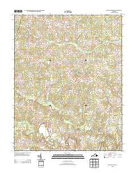 Montpelier Virginia Historical topographic map, 1:24000 scale, 7.5 X 7.5 Minute, Year 2013