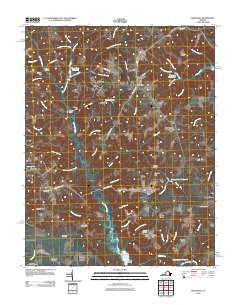 Montross Virginia Historical topographic map, 1:24000 scale, 7.5 X 7.5 Minute, Year 2011