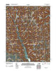 Montross Virginia Historical topographic map, 1:24000 scale, 7.5 X 7.5 Minute, Year 2011