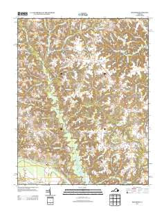 Montross Virginia Historical topographic map, 1:24000 scale, 7.5 X 7.5 Minute, Year 2013