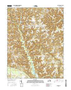 Montross Virginia Current topographic map, 1:24000 scale, 7.5 X 7.5 Minute, Year 2016