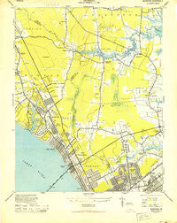 Morrison Virginia Historical topographic map, 1:24000 scale, 7.5 X 7.5 Minute, Year 1944
