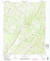Mount Airy Virginia Historical topographic map, 1:24000 scale, 7.5 X 7.5 Minute, Year 1966
