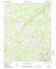 Mount Hermon Virginia Historical topographic map, 1:24000 scale, 7.5 X 7.5 Minute, Year 1964