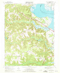 Mount Landing Virginia Historical topographic map, 1:24000 scale, 7.5 X 7.5 Minute, Year 1968