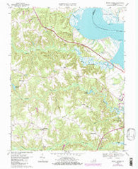 Mount Landing Virginia Historical topographic map, 1:24000 scale, 7.5 X 7.5 Minute, Year 1968