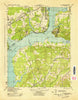 Mount Vernon Virginia Historical topographic map, 1:31680 scale, 7.5 X 7.5 Minute, Year 1944