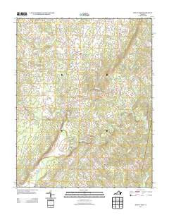 Mount Airy Virginia Historical topographic map, 1:24000 scale, 7.5 X 7.5 Minute, Year 2013