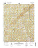 Mount Hermon Virginia Current topographic map, 1:24000 scale, 7.5 X 7.5 Minute, Year 2016