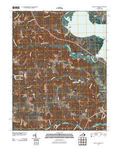 Mount Landing Virginia Historical topographic map, 1:24000 scale, 7.5 X 7.5 Minute, Year 2010