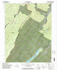 Mountain Grove Virginia Historical topographic map, 1:24000 scale, 7.5 X 7.5 Minute, Year 1995