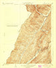 Mountain Grove Virginia Historical topographic map, 1:31680 scale, 7.5 X 7.5 Minute, Year 1933