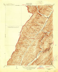 Mountain Grove Virginia Historical topographic map, 1:31680 scale, 7.5 X 7.5 Minute, Year 1933