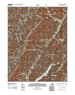 Mountain Grove Virginia Historical topographic map, 1:24000 scale, 7.5 X 7.5 Minute, Year 2011