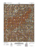Mountain Valley Virginia Historical topographic map, 1:24000 scale, 7.5 X 7.5 Minute, Year 2011
