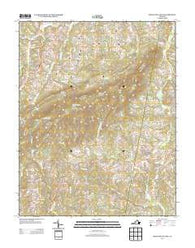 Mountain Valley Virginia Historical topographic map, 1:24000 scale, 7.5 X 7.5 Minute, Year 2013