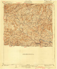 Mouth of Wilson Virginia Historical topographic map, 1:62500 scale, 15 X 15 Minute, Year 1940